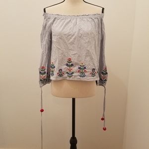 Forever 21 off the shoulder top